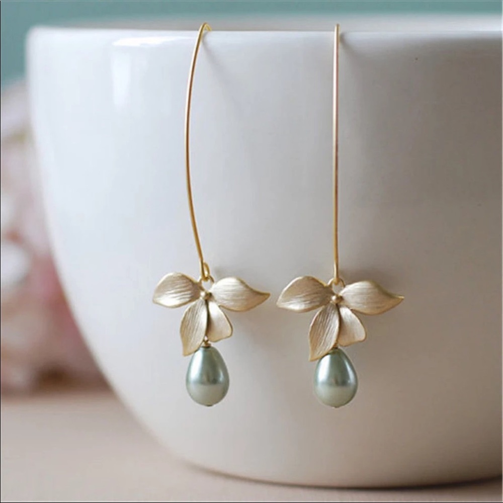 Orchid Earrings